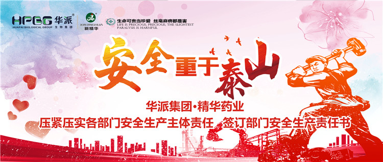 安全重于泰山 |华派集团&bull;EMC易倍药业压紧压实各部门安全出产主体责任 签定部门安全出产责任书