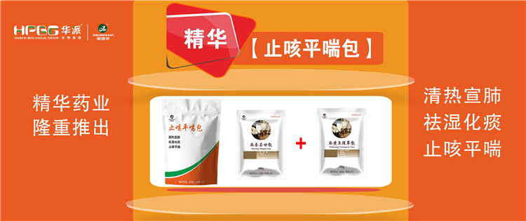 科普：畜禽呼吸路疾病的防控技术 |【止咳平喘包】清热宣肺、祛湿化痰、止咳平喘，畜禽呼吸路疾病引起的各类咳喘防控首。